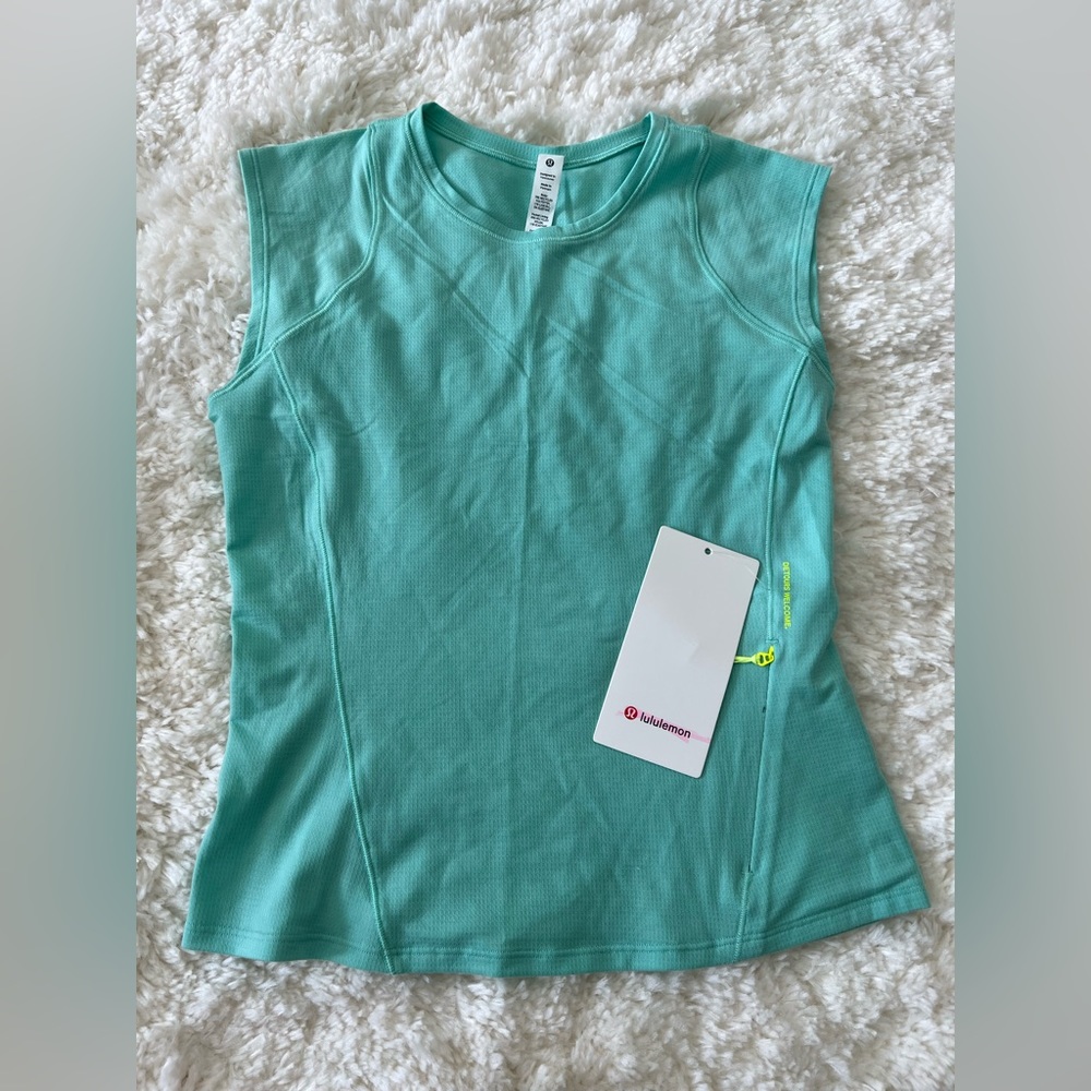 Lululemon Athletica Teal Tank Top